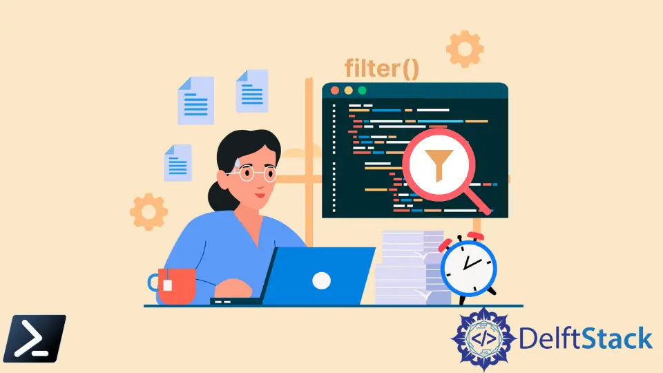 The filter Keyword in PowerShell