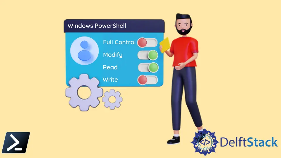 如何使用 PowerShell 管理 ACL 權限