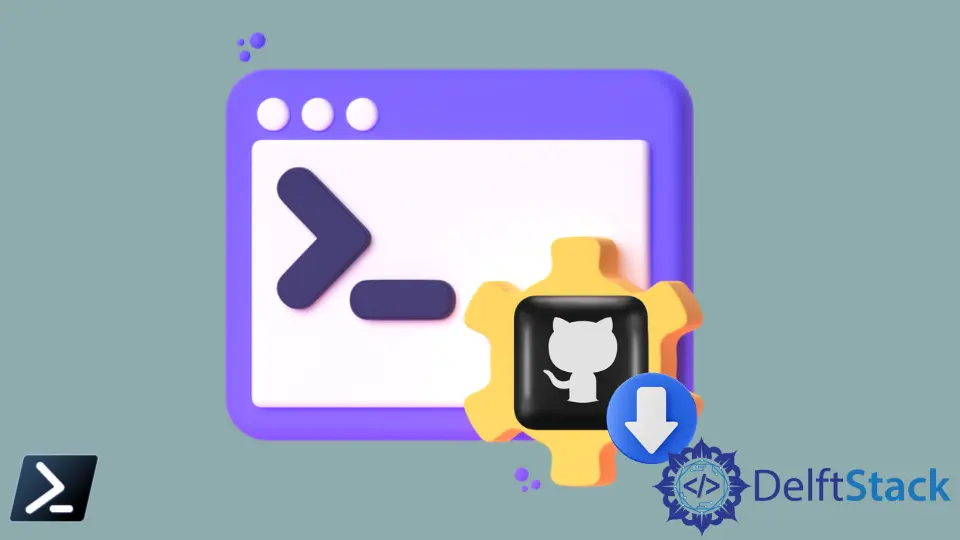 Descargue e instale Git Client para Windows usando PowerShell