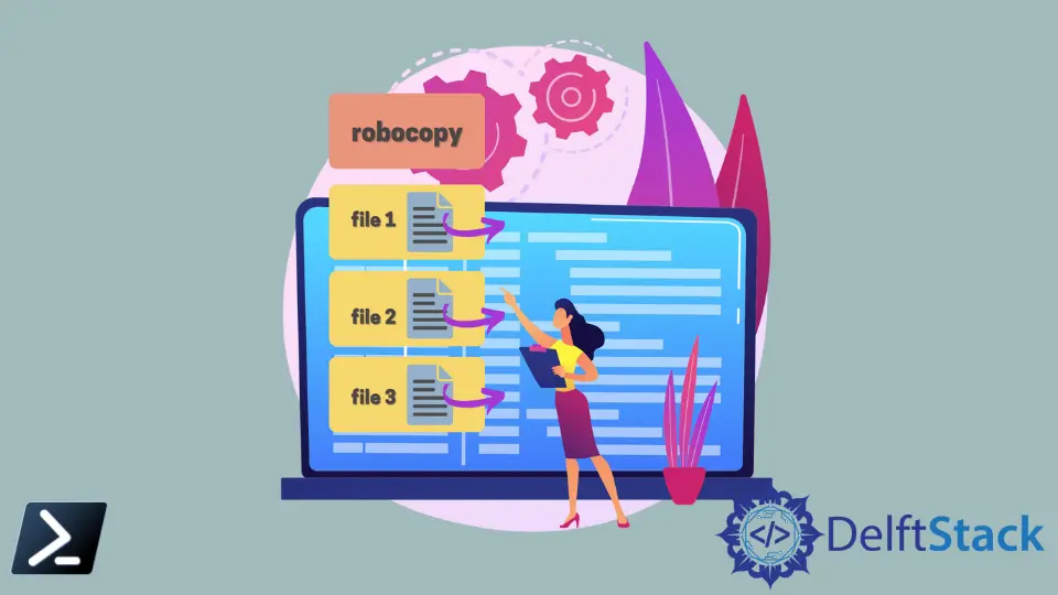 PowerShell avec Robocopy et passage d'arguments