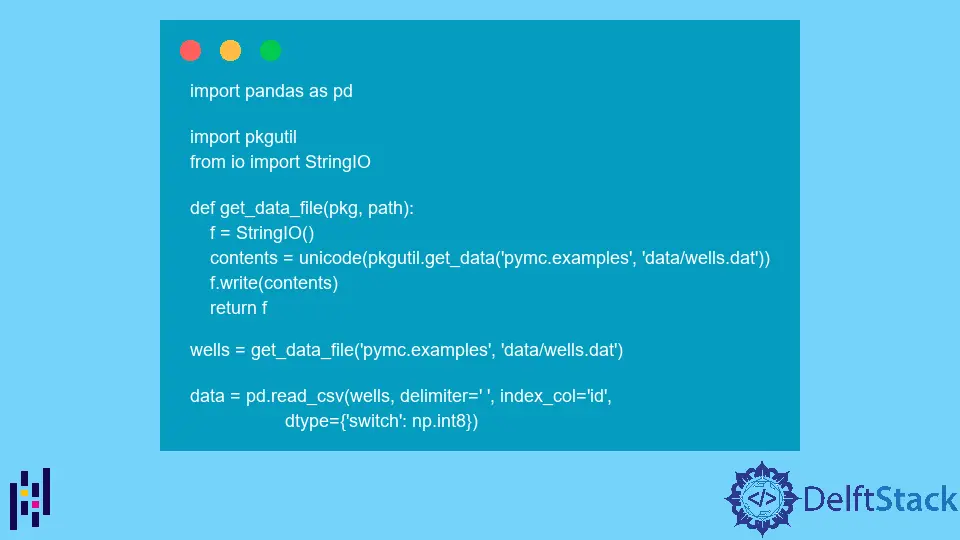 How to Read CSV Data From String in Pandas