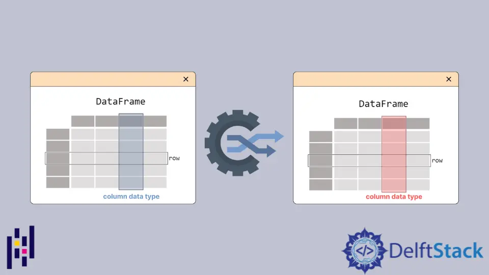 Modifica il tipo di dati delle colonne in Pandas