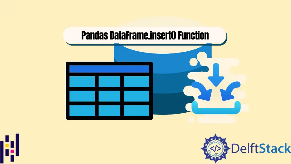 Fonction Pandas DataFrame.insert()