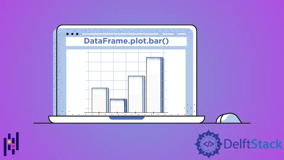 Pandas DataFrame DataFrame.plot.bar() Función