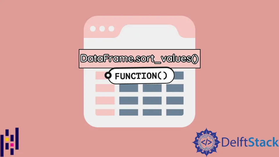 Pandas DataFrame DataFrame.sort_values() 函数