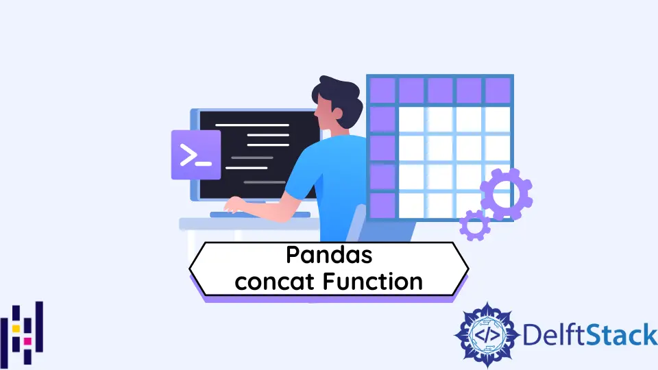 Pandas Función concat