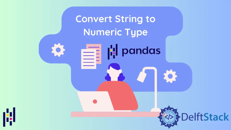 Pandas converte la stringa in tipo numerico