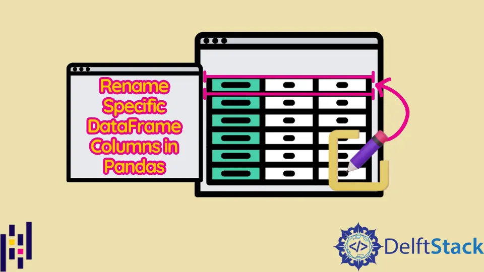 How to Rename Specific DataFrame Columns in Pandas