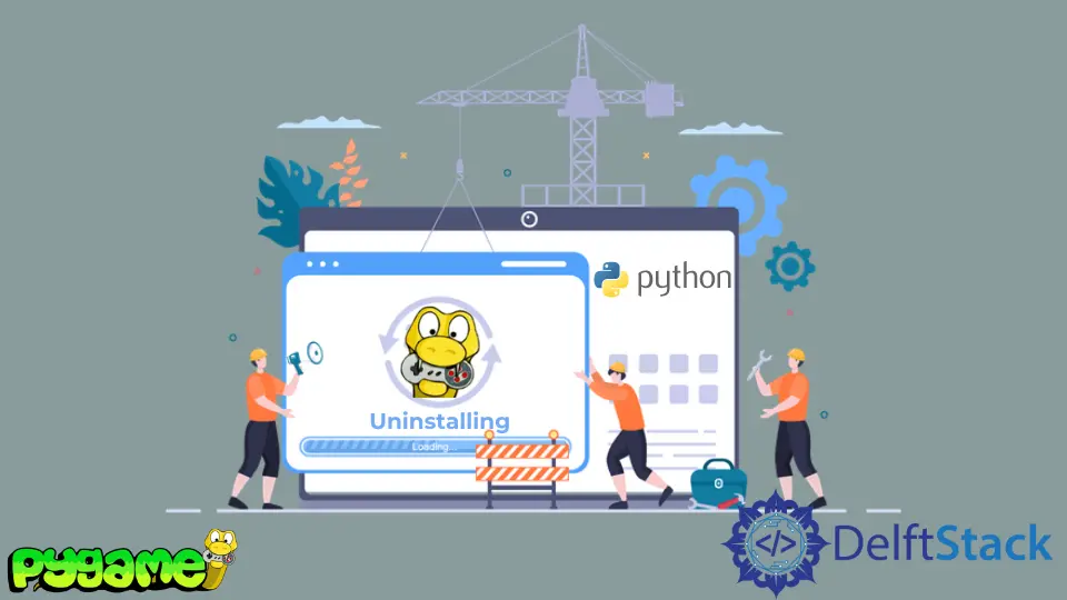 How to Delete PyGame With PIP