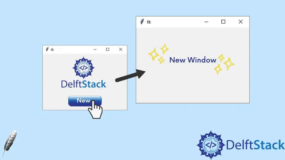 Wie man ein neues Fenster durch Anklicken einer Schaltfläche in Tkinter erstellt