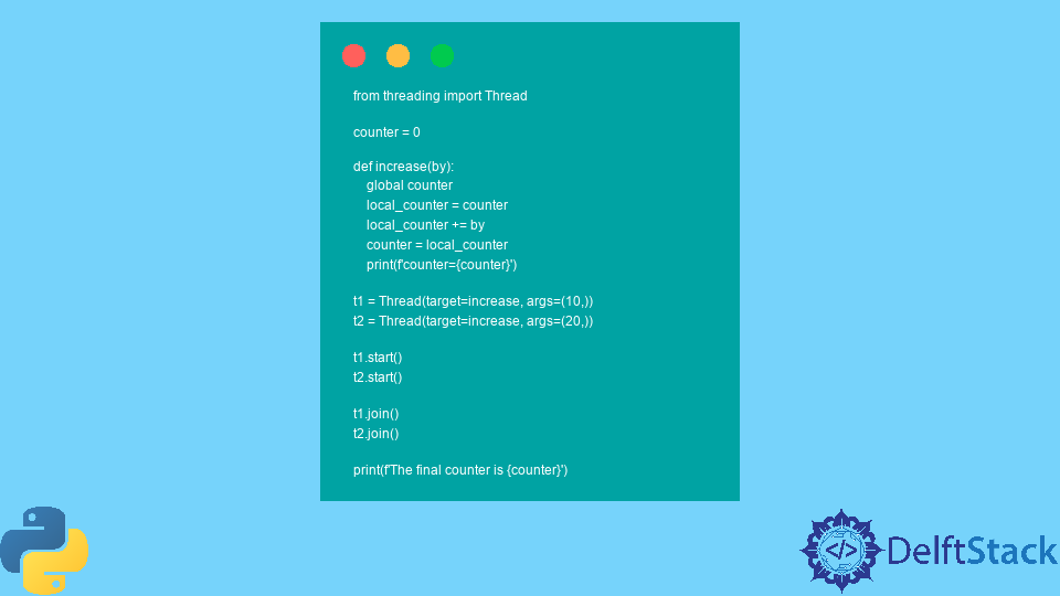 Thread Lock In Python | Delft Stack