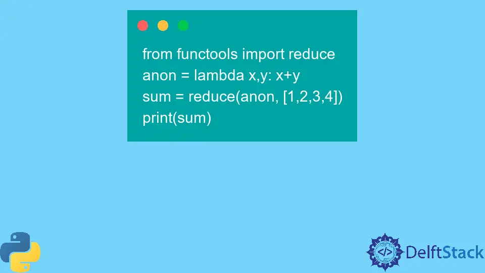 How to Solve Reduce Is Not Defined in Python