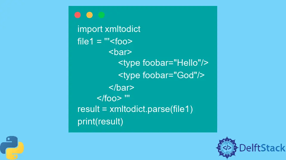 在 Python 中建立 XML 解析器