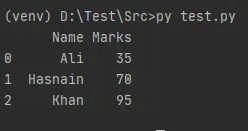 Python TypeError: el objeto 'DataFrame' no se puede llamar