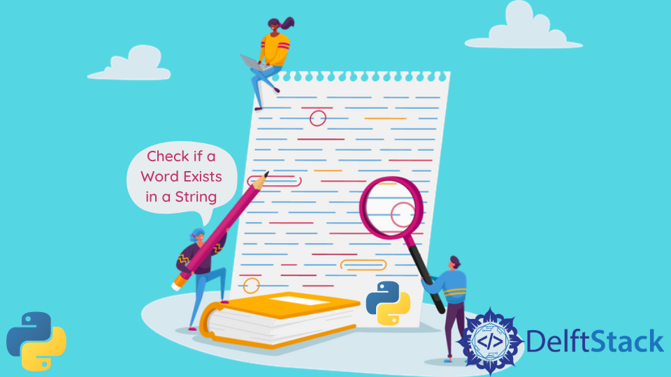 Check if a Word Exists in a String in Python