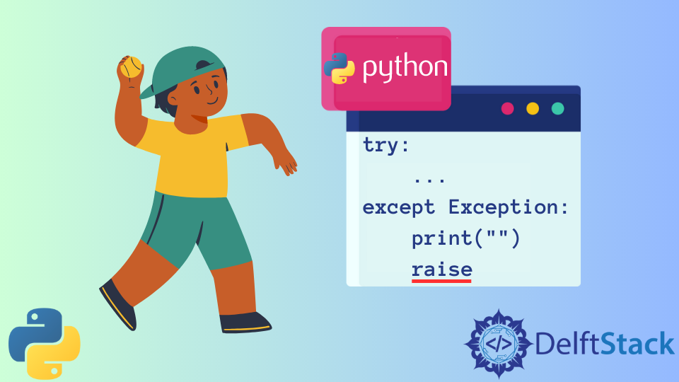 Rethrow Exception In Python | Delft Stack