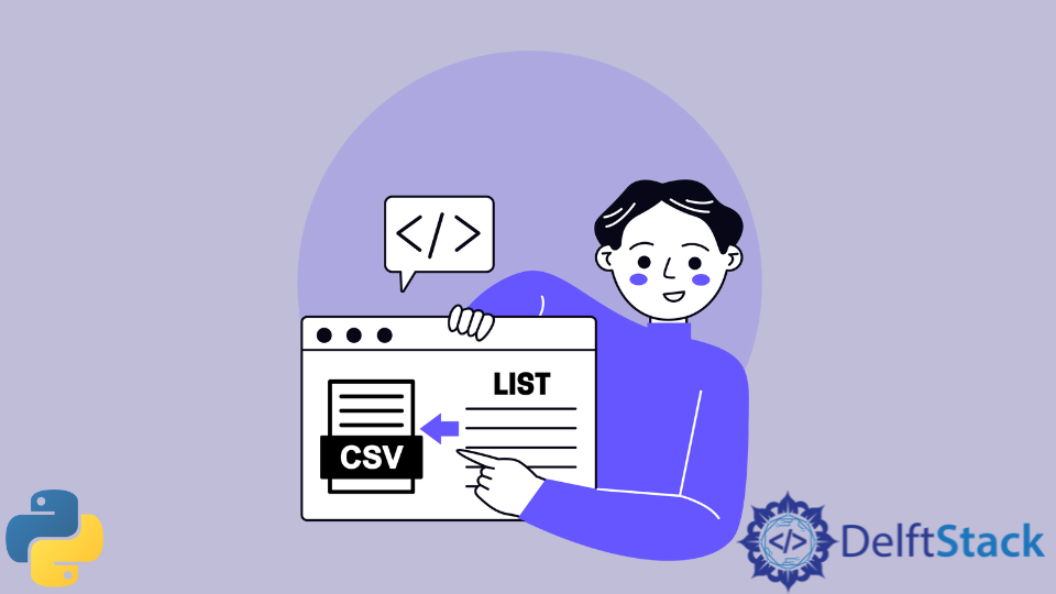 Write List to CSV Columns in Python