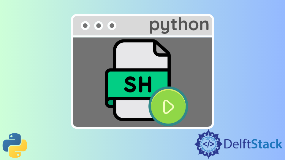 Run Bash Scripts in Python