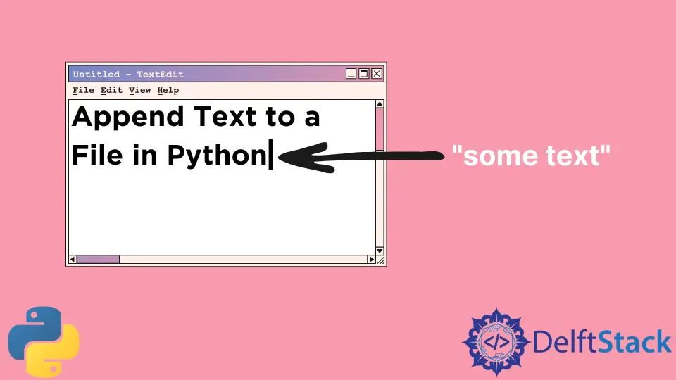 Cómo añadir texto a un archivo en Python