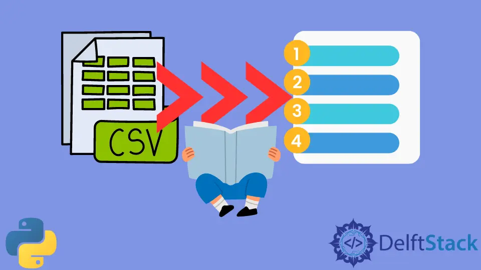 Cómo leer CSV a una lista en Python