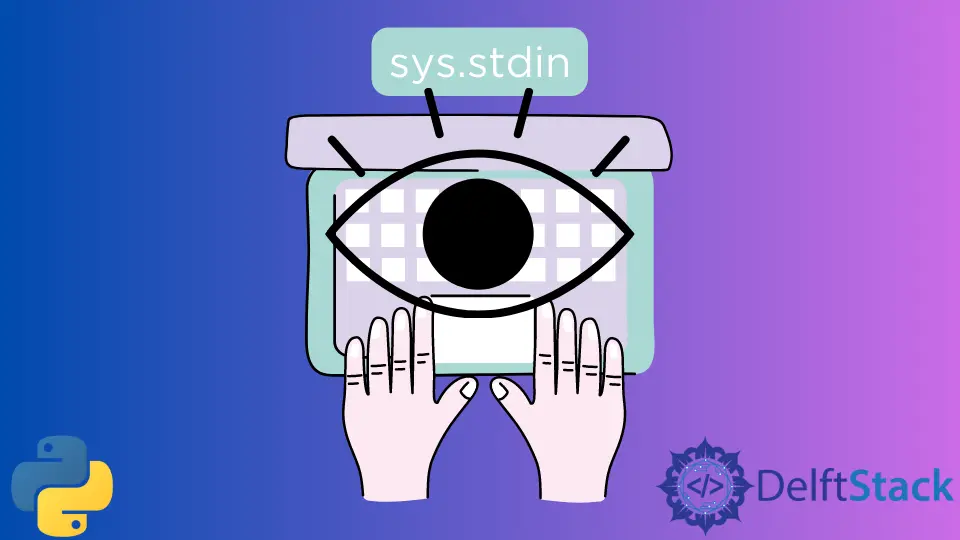 Como ler as entradas da stdin em Python