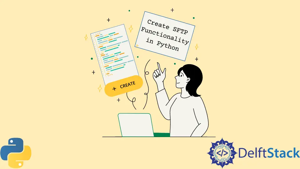 Crear funcionalidad SFTP en Python