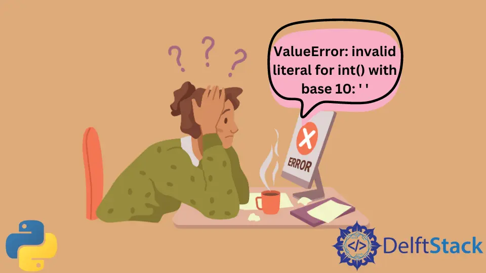 Arreglar literal no válido para Int() con error de base 10 en Python