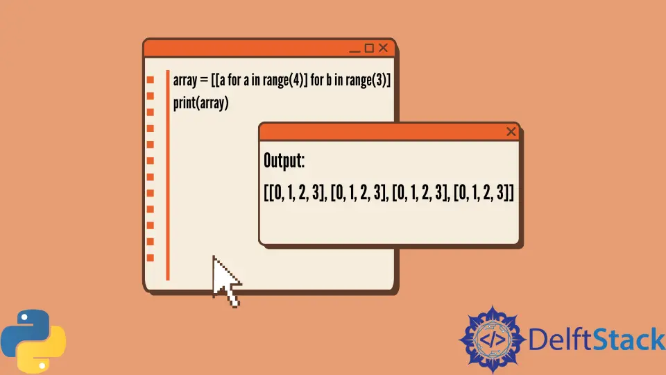 Nested List Comprehension in Python