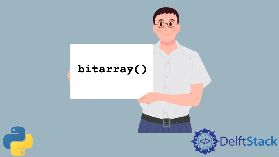 Wie man ein BitArray in Python erstellt