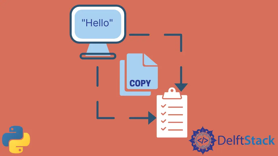 How to Copy Text to Clipboard in Python