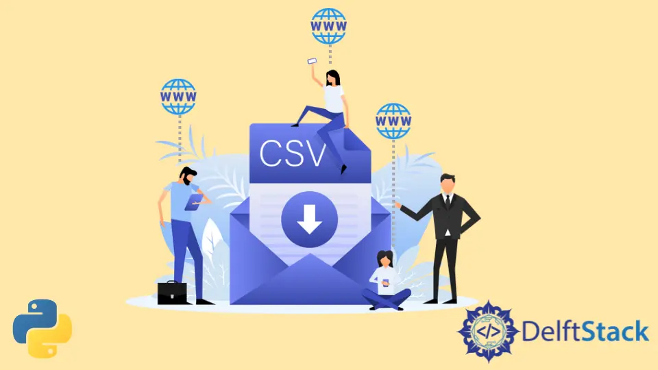 how to download csv file from url in python