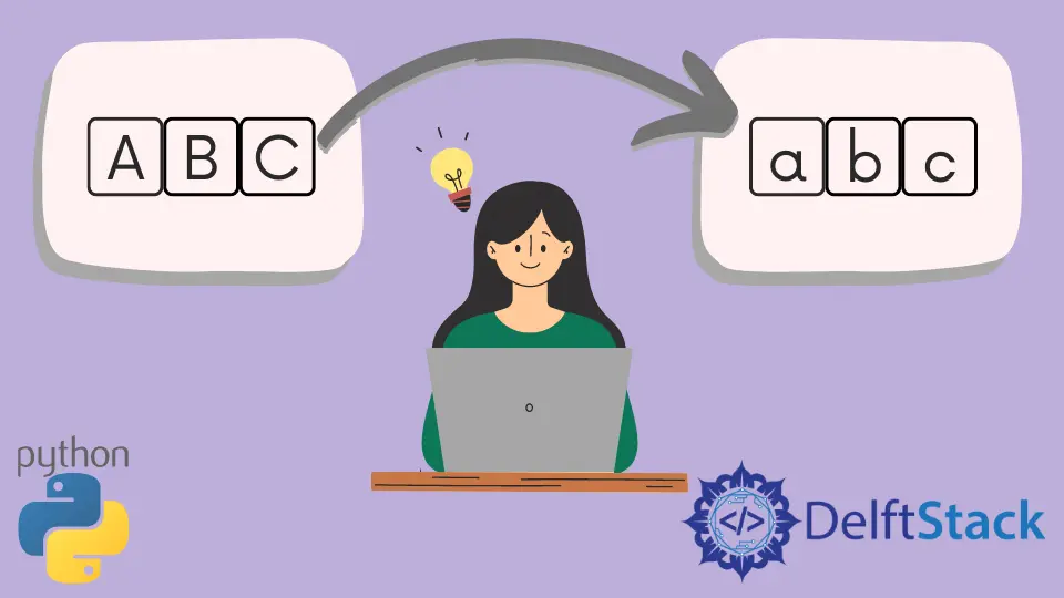 Convertir una lista a minúsculas en Python