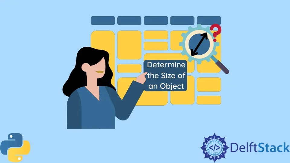 Determinar el tamaño de un objeto en Python