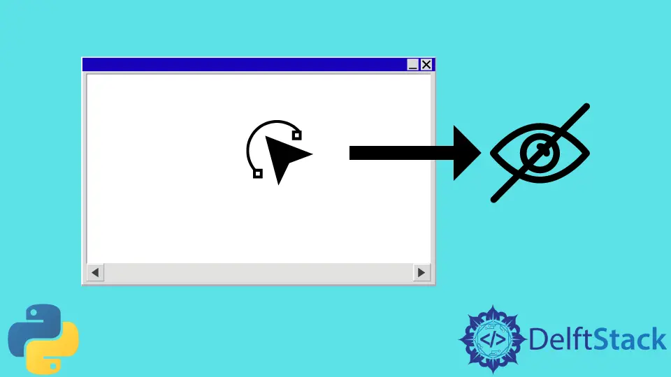How to Hide Turtle Icon in Python