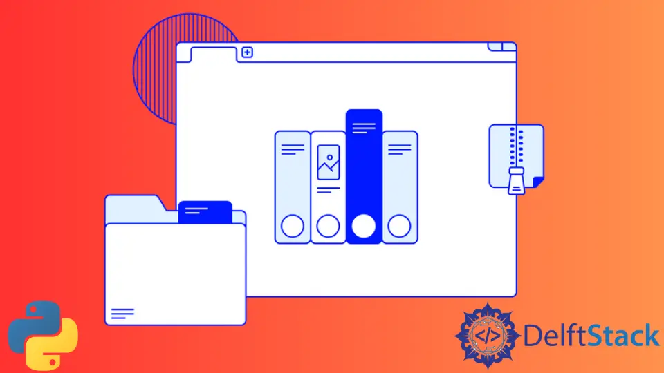 Crear un archivo zip de un directorio usando Python