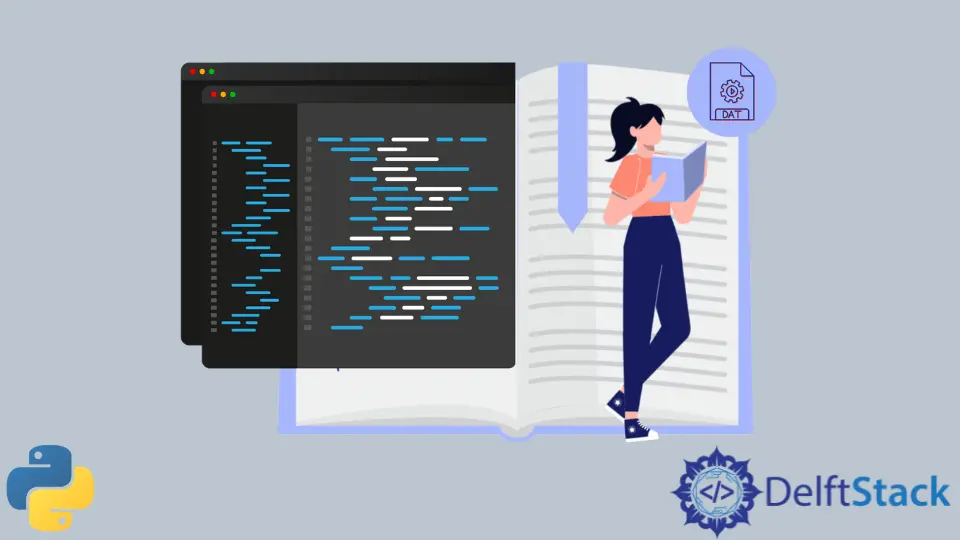 How to Read Specific Column From .dat File in Python