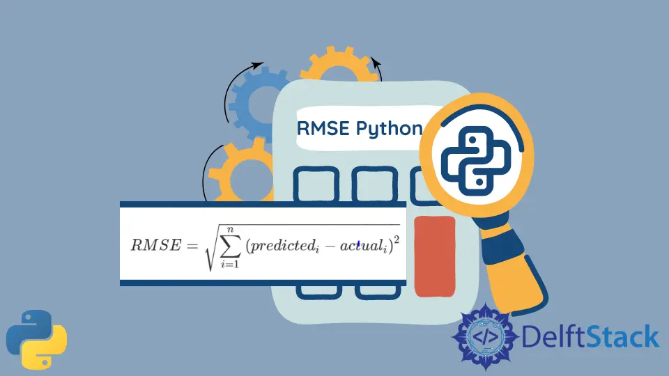 Usando RMSE en Python