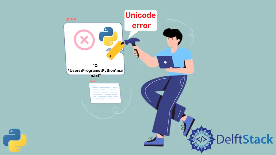 https://www.delftstack.com/img/Python/feature-image---unicode-error-python.webp