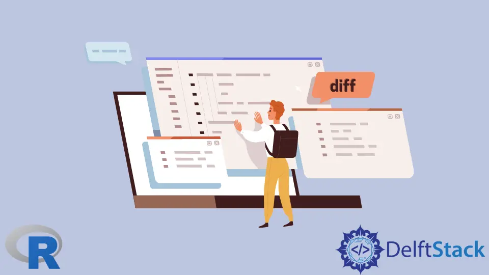 How to Use the diff Function in R