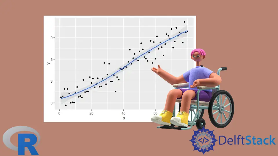 R의 Ggplot2에 신뢰 구간 추가