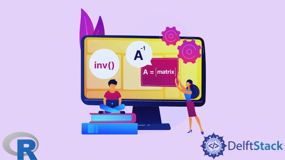 Inverse einer Matrix in R