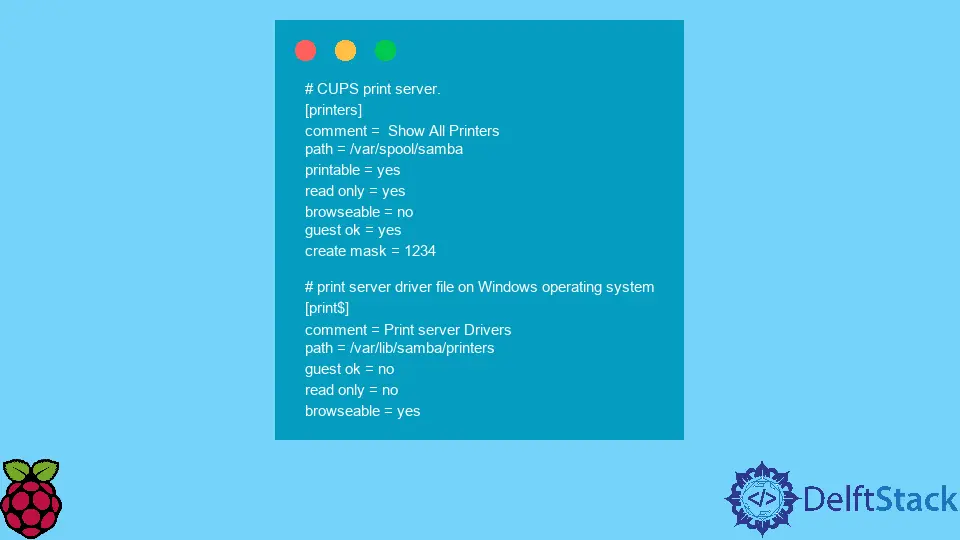 Servidor de impresión en Raspberry Pi