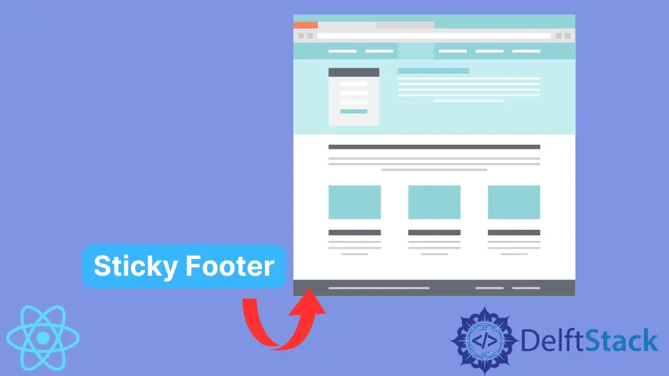React でスティッキーフッターを作成する