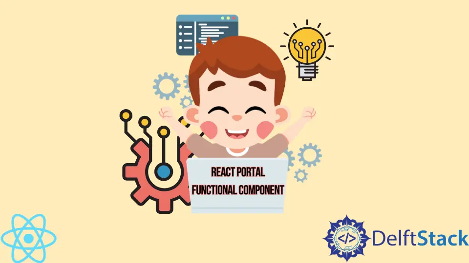 Componente funcional del portal React