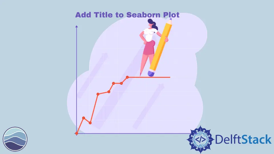 将标题添加到 Seaborn 绘图