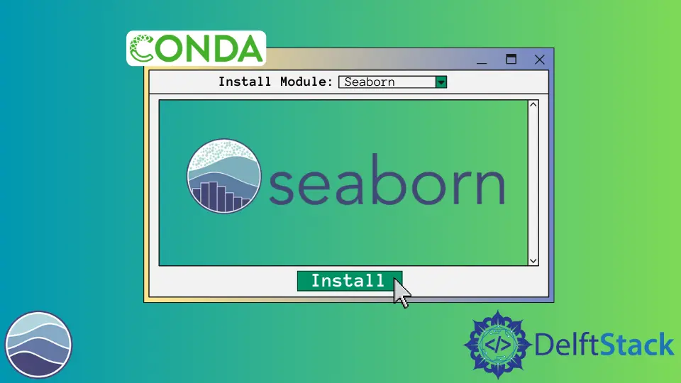 Conda 설치 Seaborn