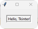 Setting the Border with borderwidth Option in Tkinter