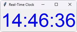 Tkinter timer clock Using a Repeating Timer with the after() method