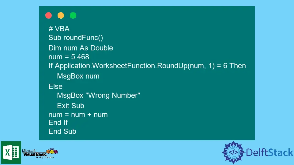 how-to-exit-sub-in-vba-delft-stack