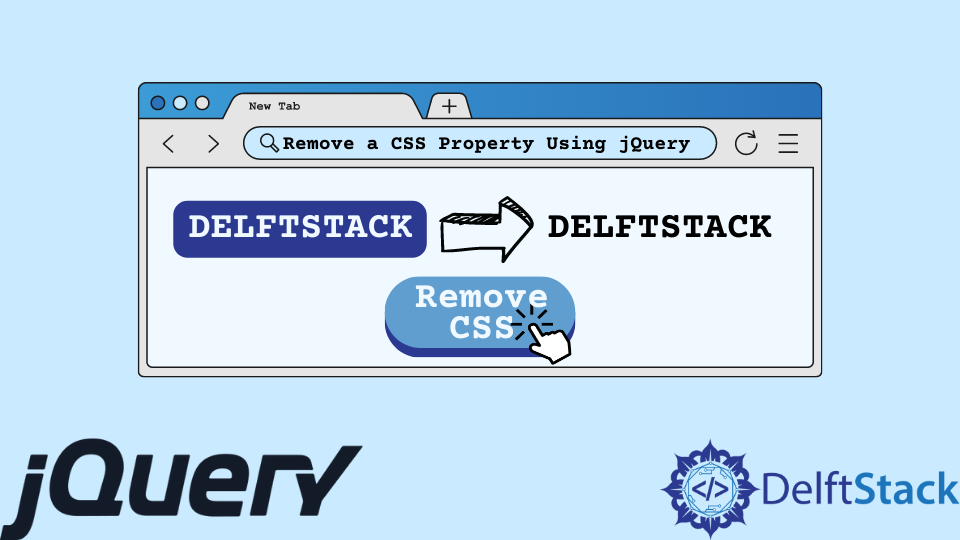 Remove a CSS Property Using jQuery